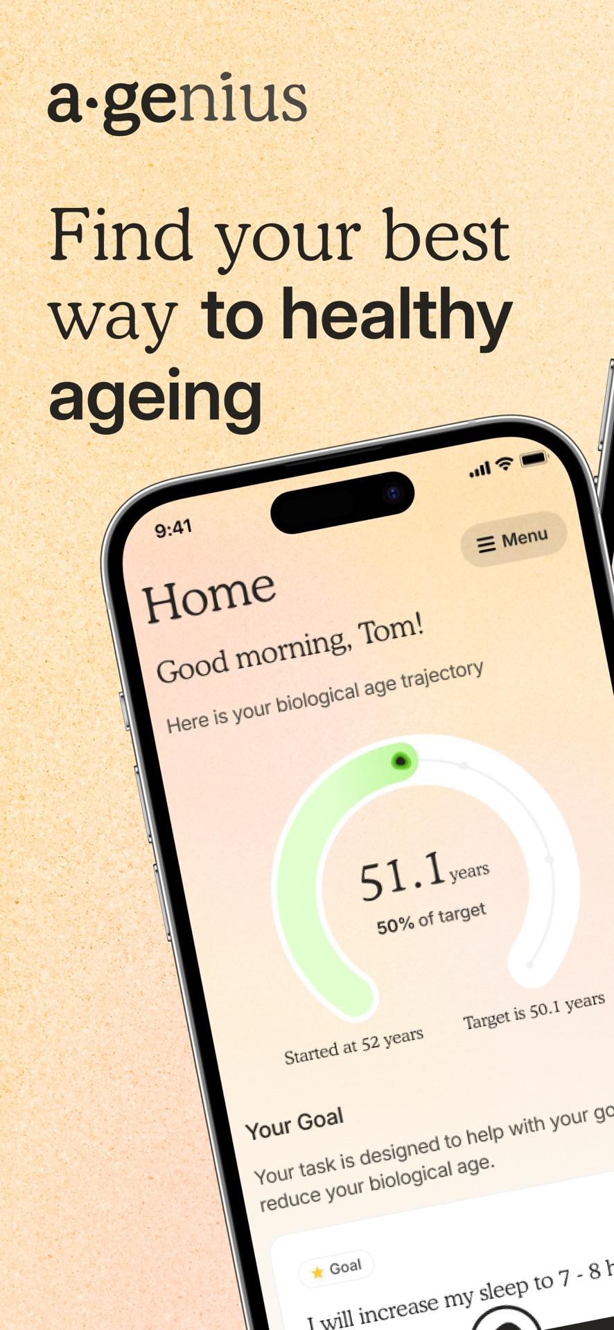 A.genius app screenshot